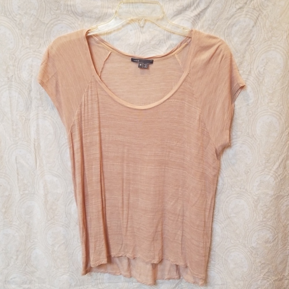 Vince. Swooped neck Light Tee